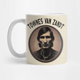 Townes Van Zandt Vintage Mug